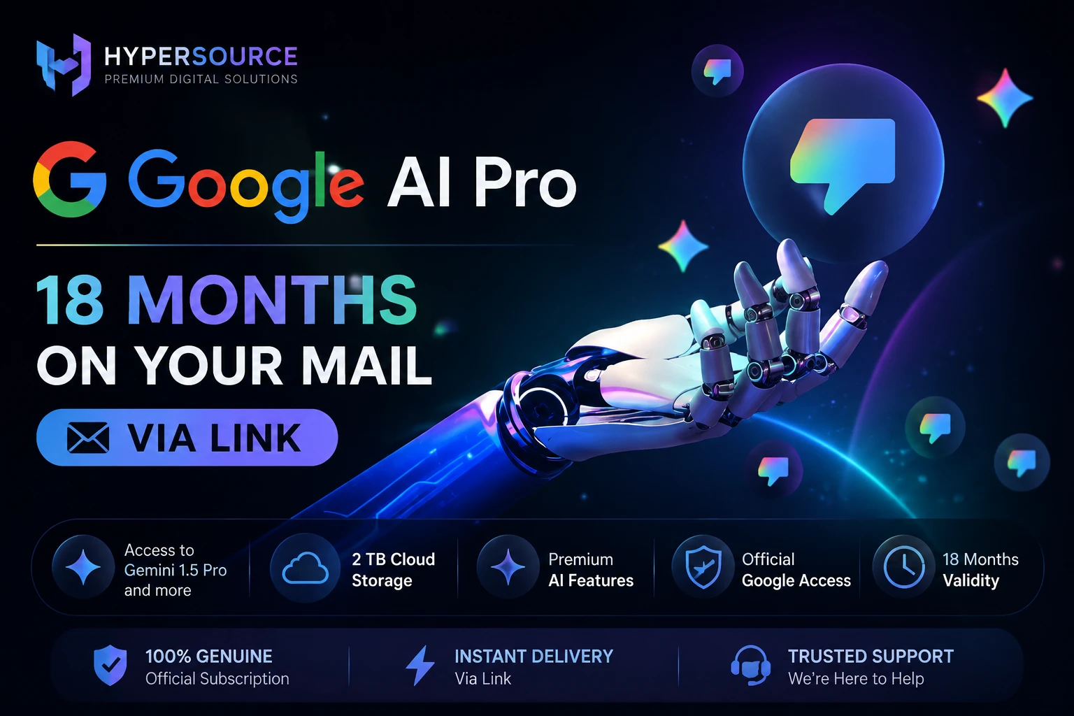 18 Months Google Ai Pro on Your Mail (Via Link) preview 1